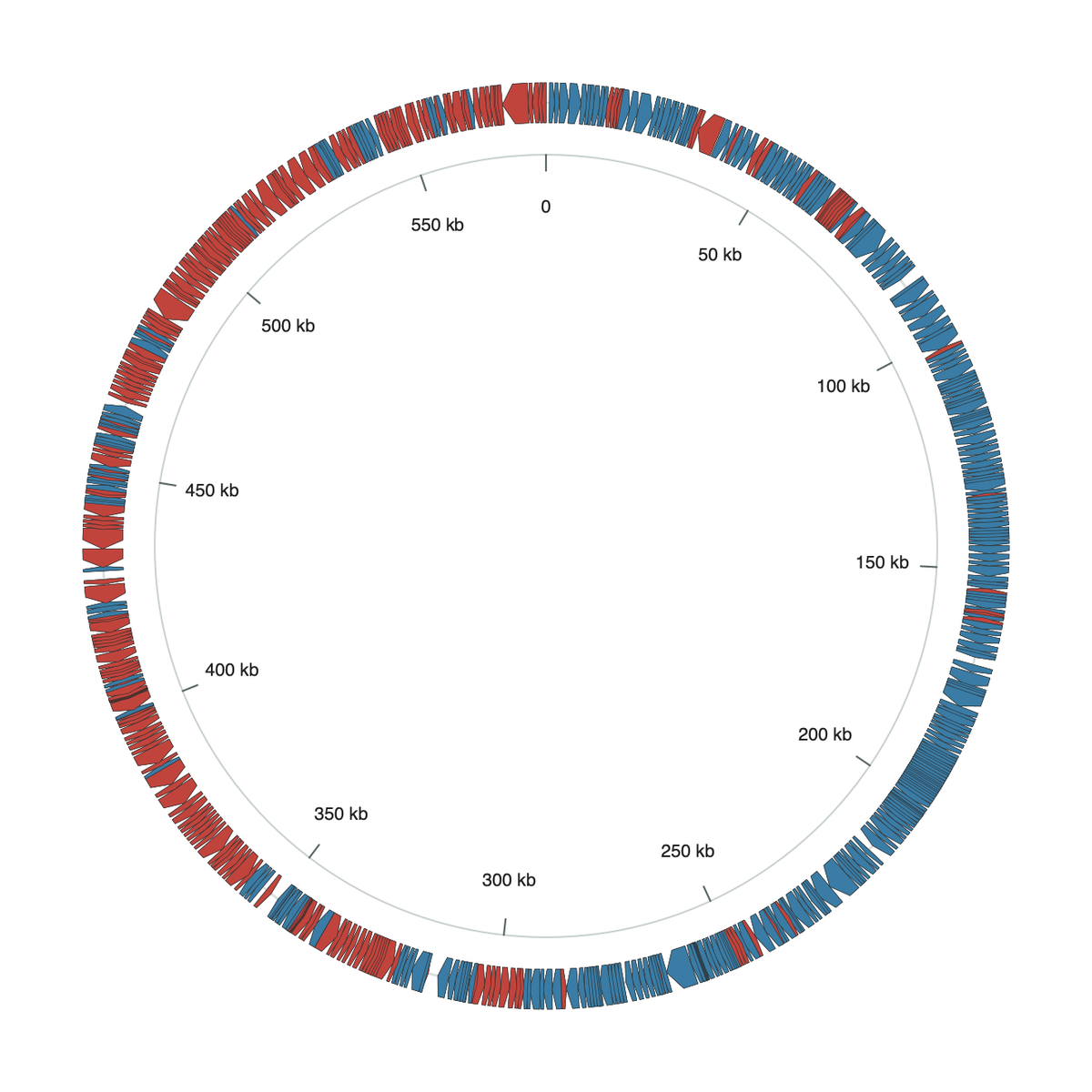 Real genome (Mycoplasma)